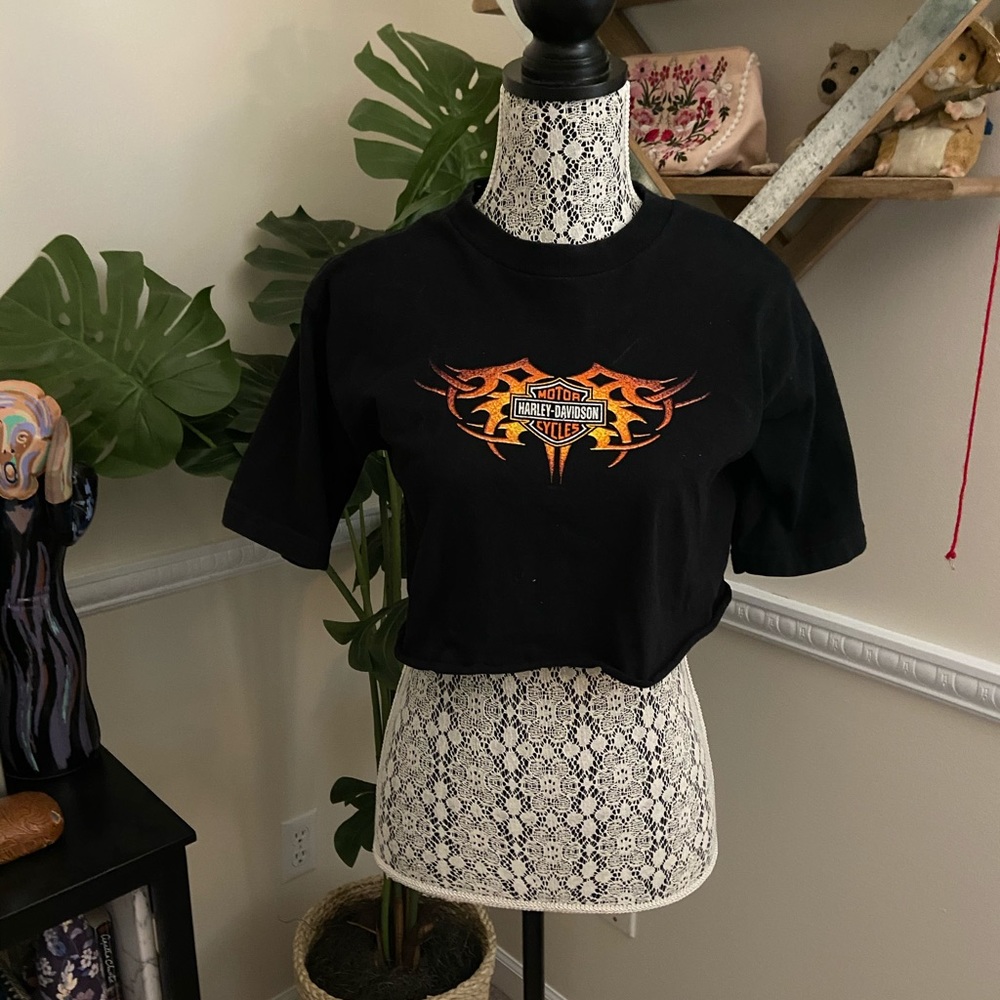 Harley Davidson crop top
